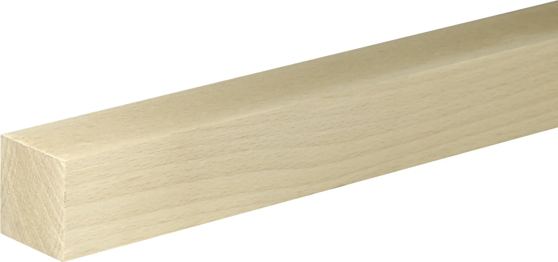 FN Neuhofer Flachleiste 95 cm 40 x 40 mm Buche