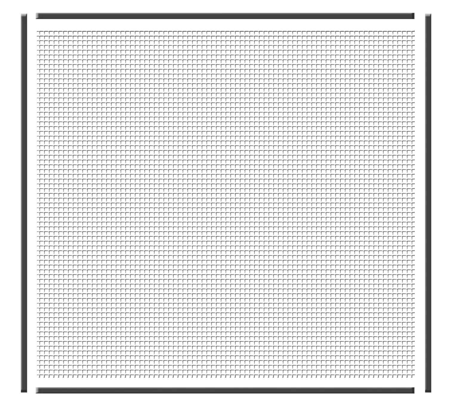 Schellenberg Fliegengitter 100 x 100 cm weiß  kürzbar