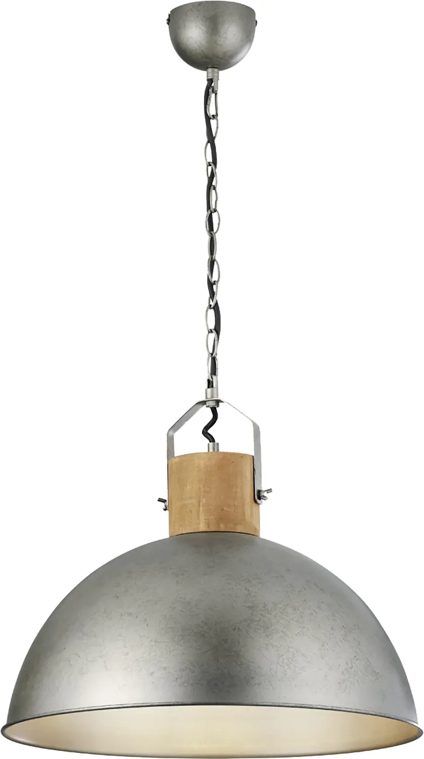 Trio Leuchten Pendelleuchte Delhi nickel antik