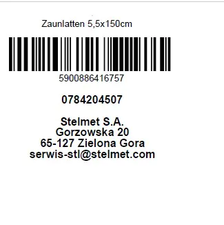 Zaunlatte Kiefer 150 x 5,5 x 2,8 cm kesseldruckimprägniert