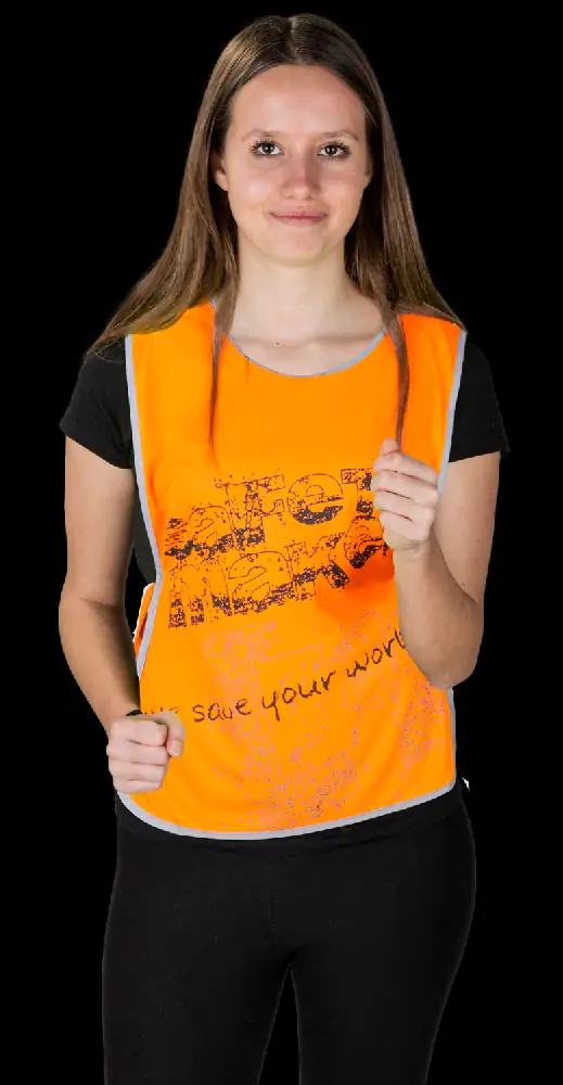 Walser Reflektierende Freizeitweste S-M orange