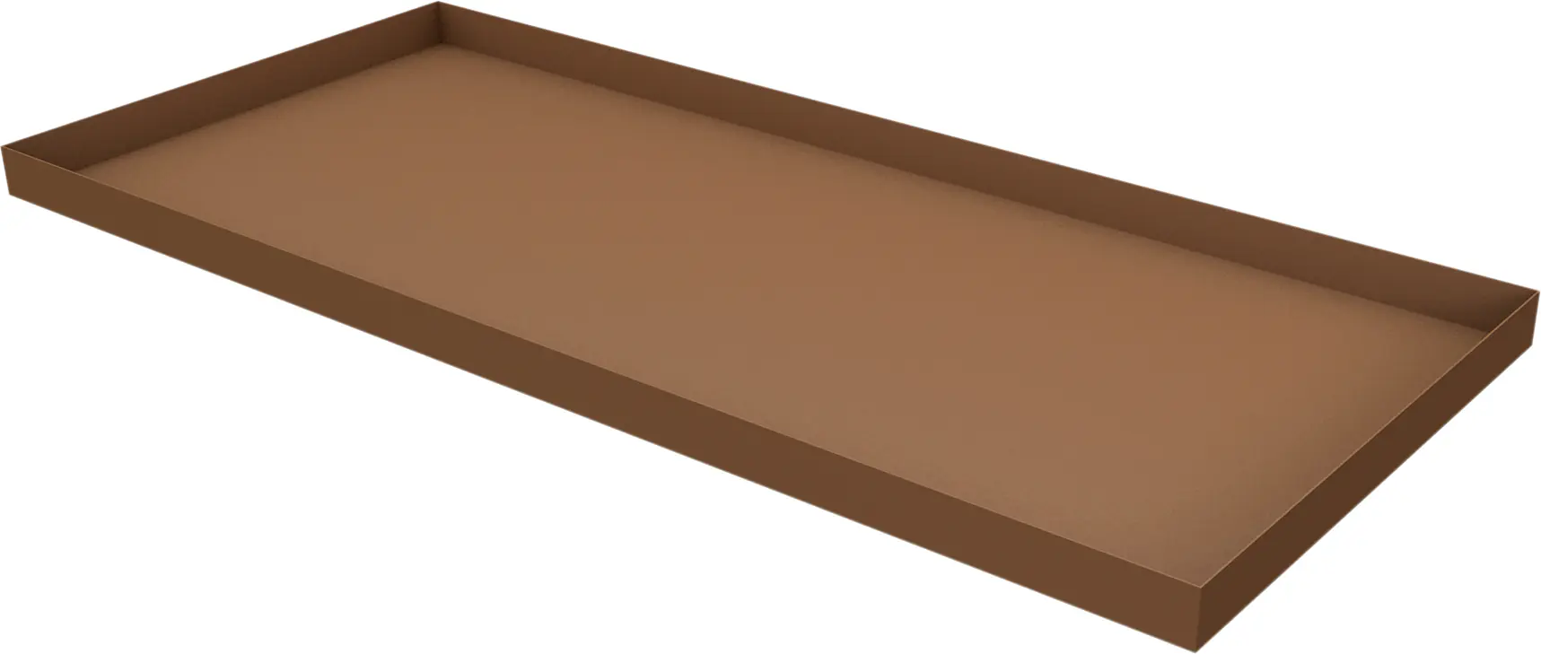 Gutta Wanne für Hochbeet Valenta 150 160 x 70 x 6 cm, rostiges Eisen