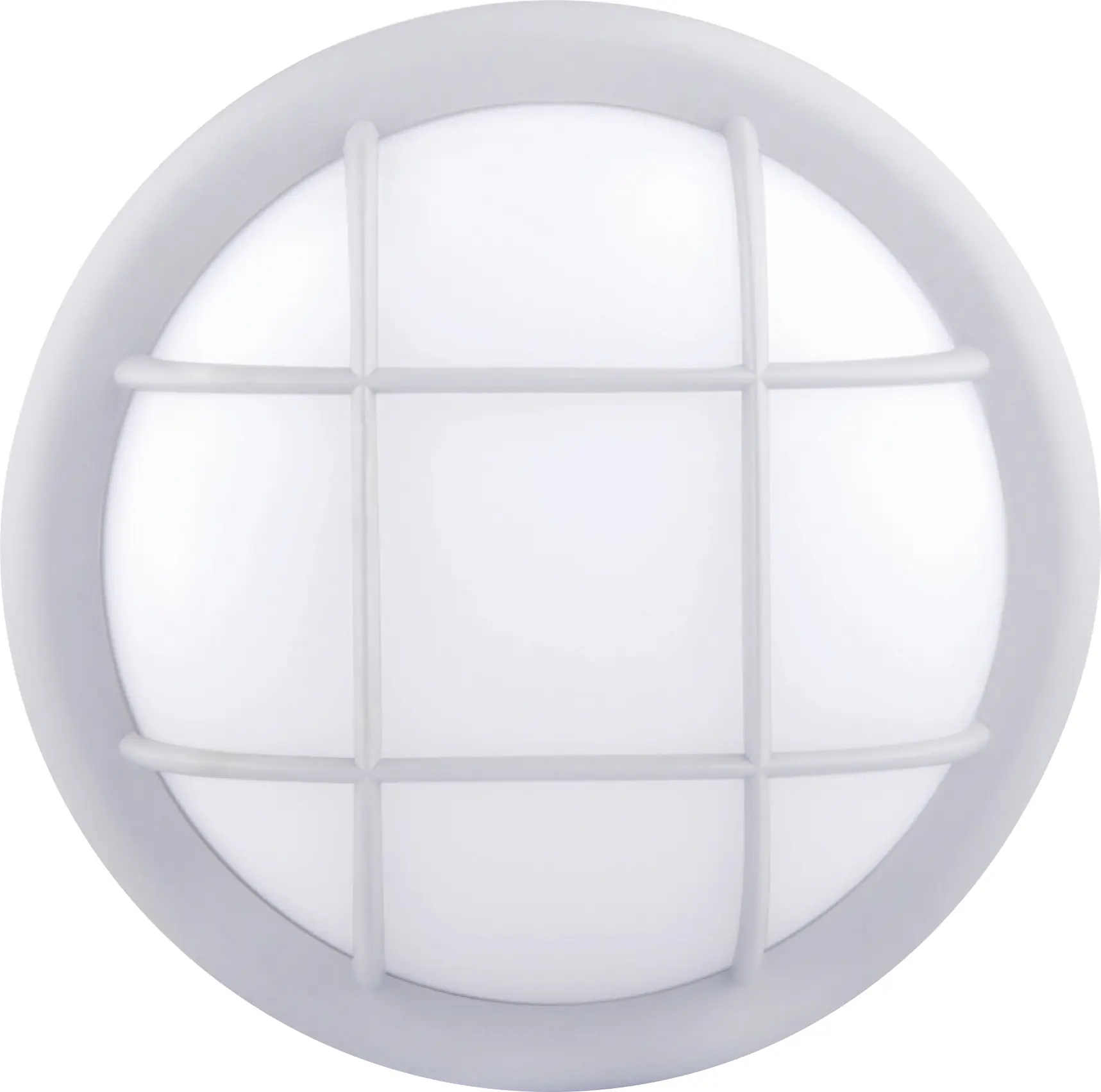 LED Rundleuchte 14 W grau, Ø 20 cm, IP 54