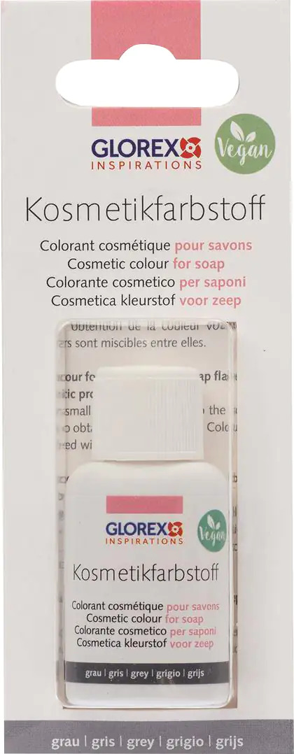 Glorex Seifen-Kosmetik-Farbstoff grau 20 ml