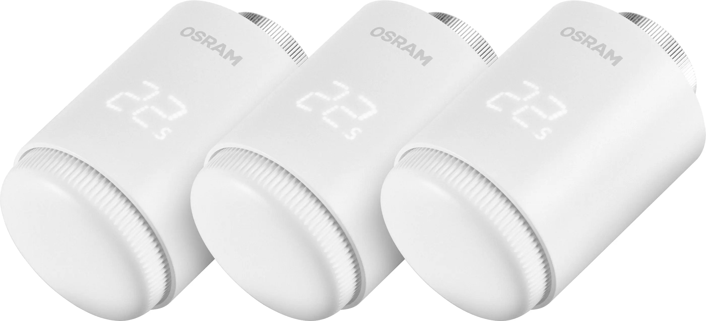 Osram Smartes Heizkörperthermostat Wifi 4,5 W weiß - 3er Pack