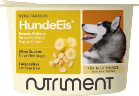 Nutriment Hundeeis Banane & Erdnuss, 90ml
