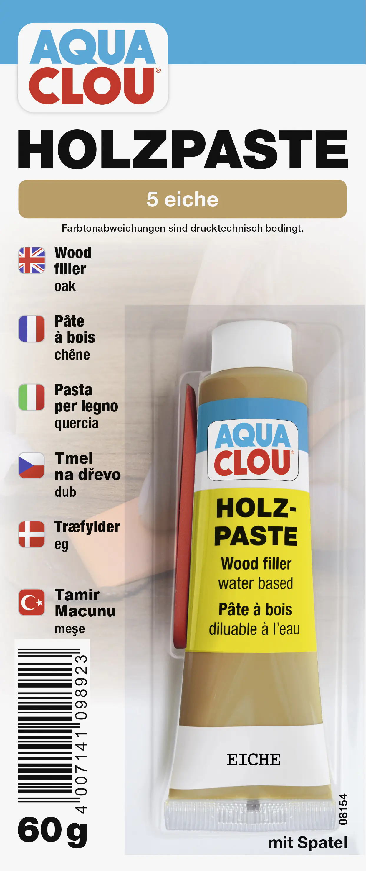 Clou Holzpaste 60 g eiche