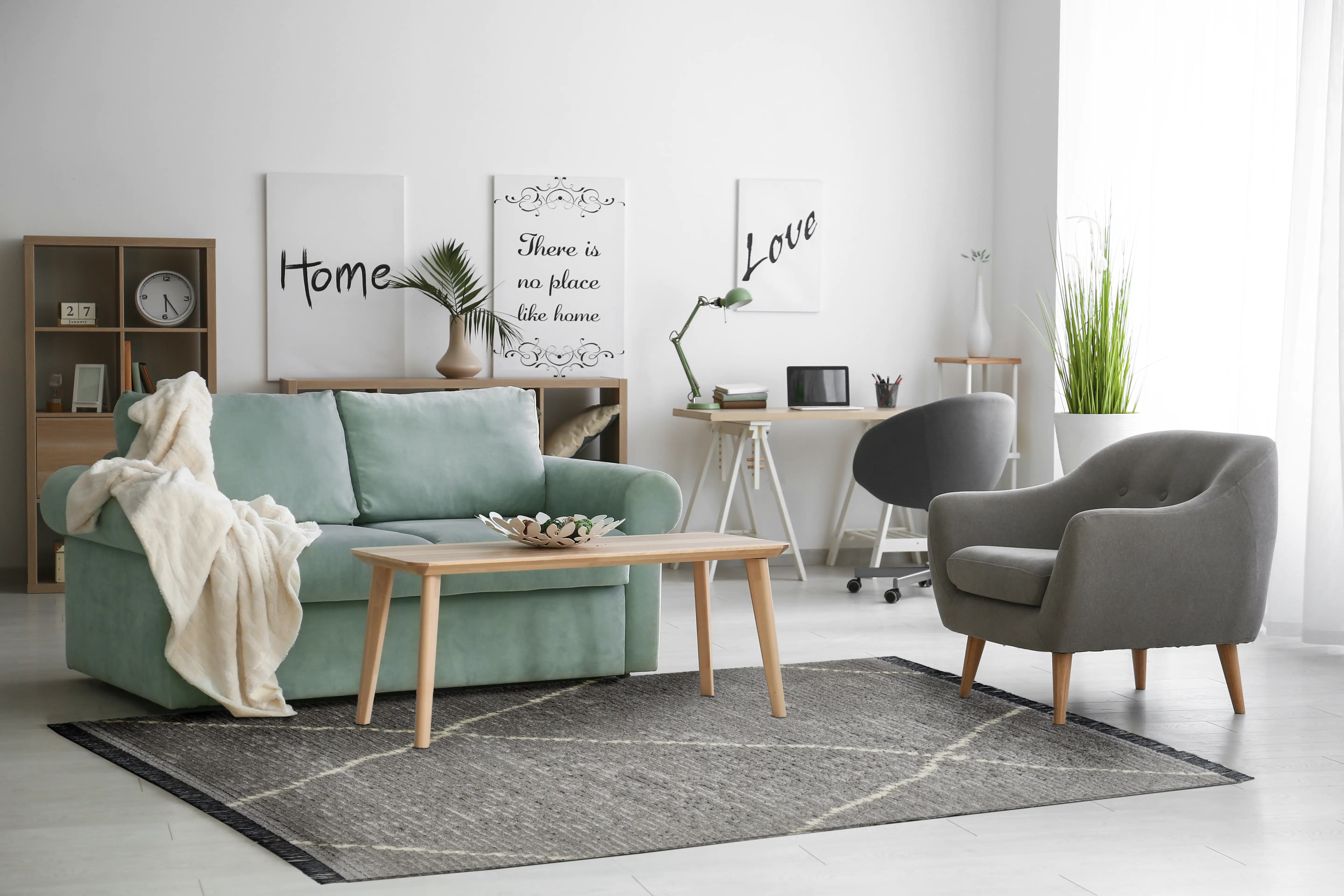 LUXOR Living Teppich Ovada hellgrau, 120 x 170 cm