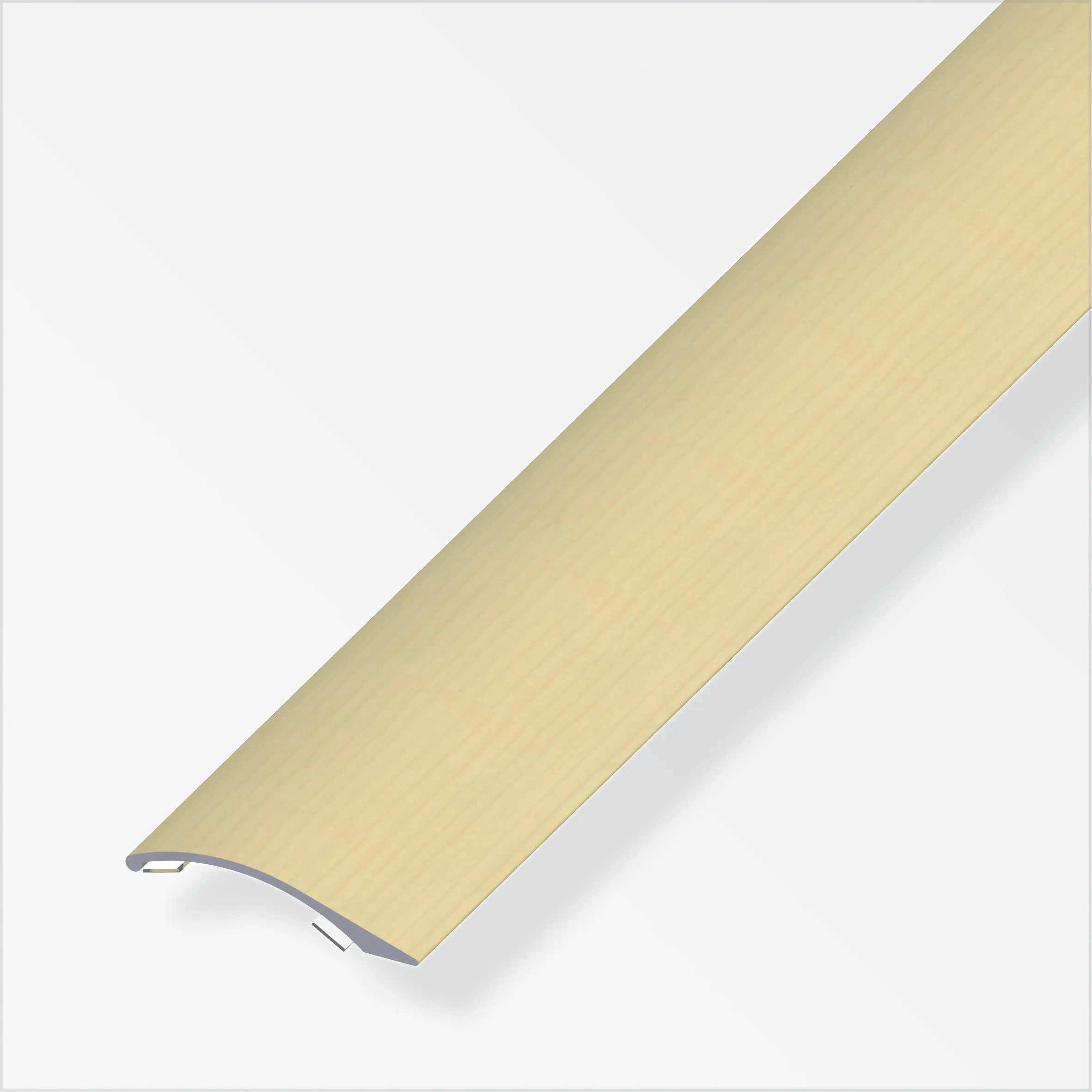 alfer Ausgleichsprofil 1 m, 38.5 x 7.5 mm Alu beschichtet sublimiert ahorn