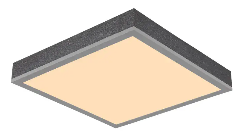 Globo Deckenleuchte Doro 30 x 30 cm silber warmweiß