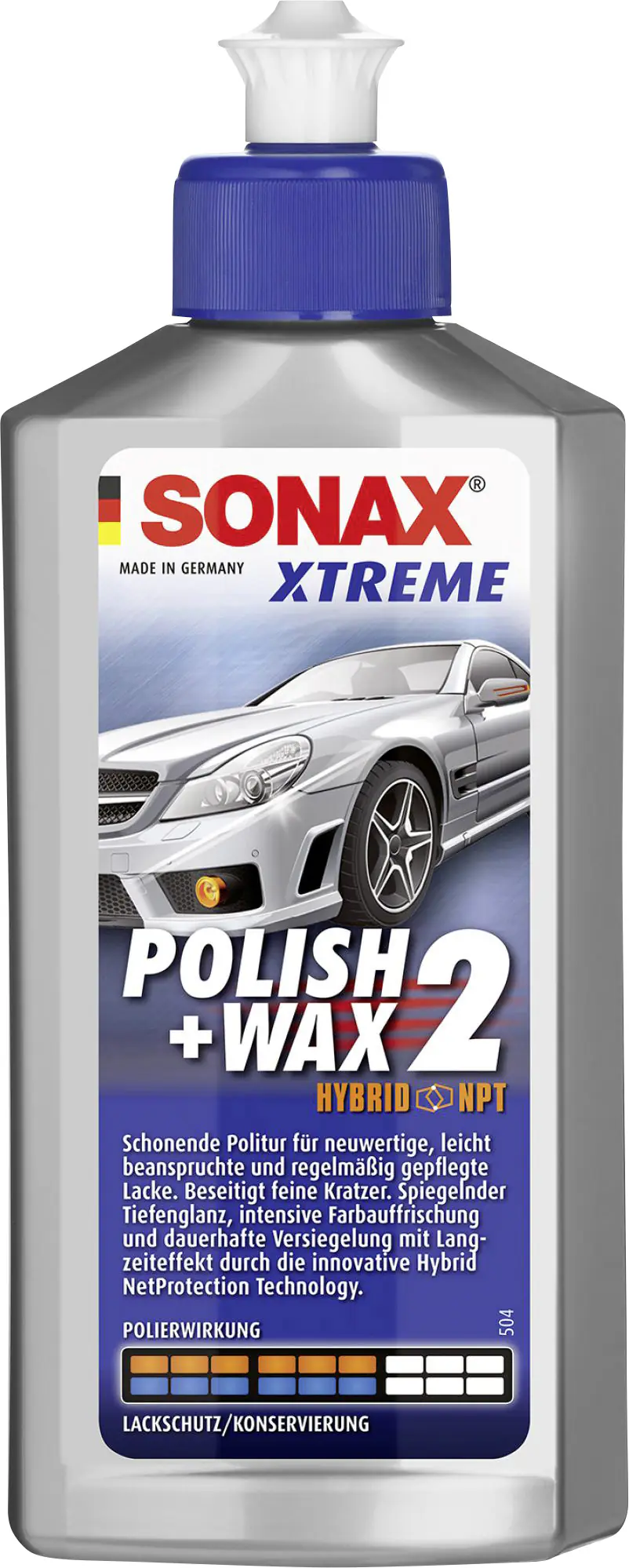 Sonax Xtreme Polish + Wax 2 Nano Pro 250ml
