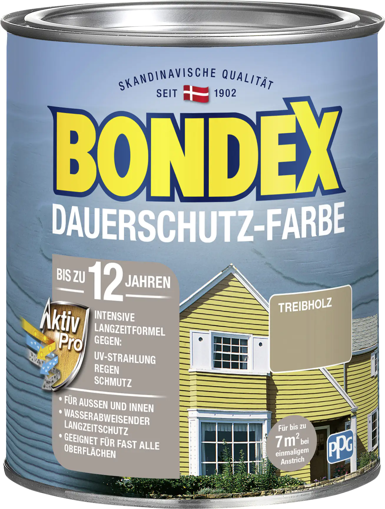 Bondex Dauerschutzfarbe 0,75 L treibholz