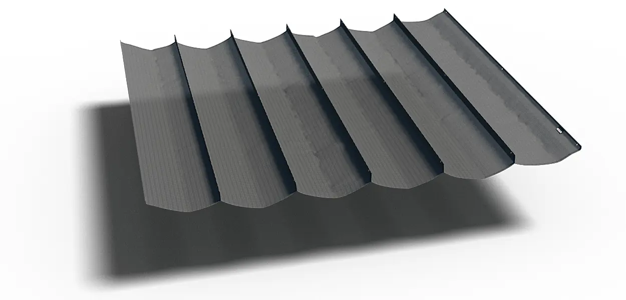 Platinum Faltsonnensegel Coolfit 2 x 4 m grau