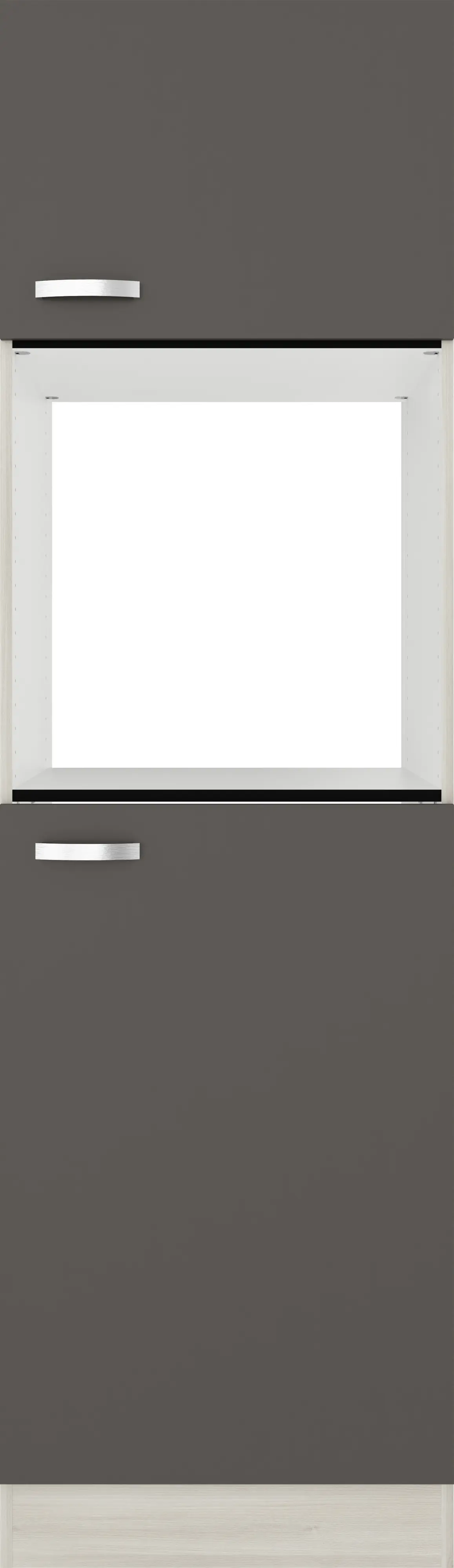 Optifit Hochschrank Faro 220 anthrazit/akazie 60 cm