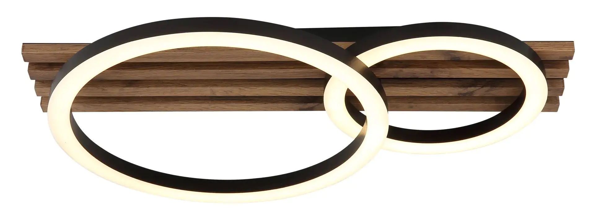 Globo LED Deckenleuchte Tisha 2 Ringe