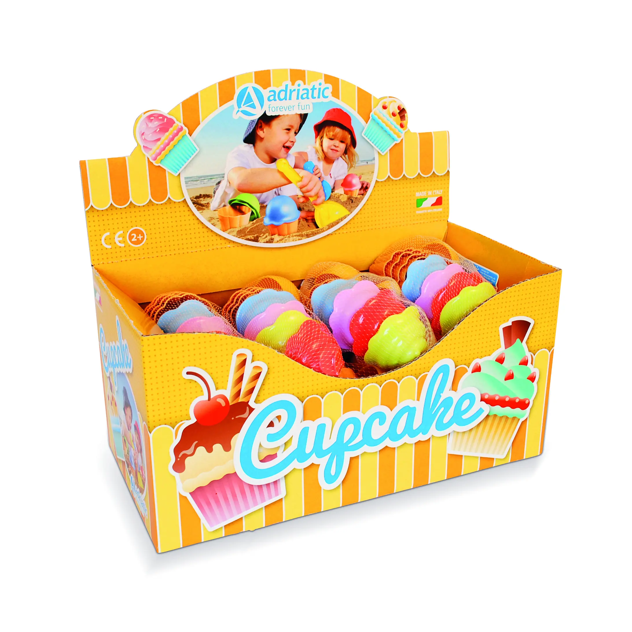 Adriatic Spielware Cupcakes bunt Adriatic Spielware Cupcakes bunt