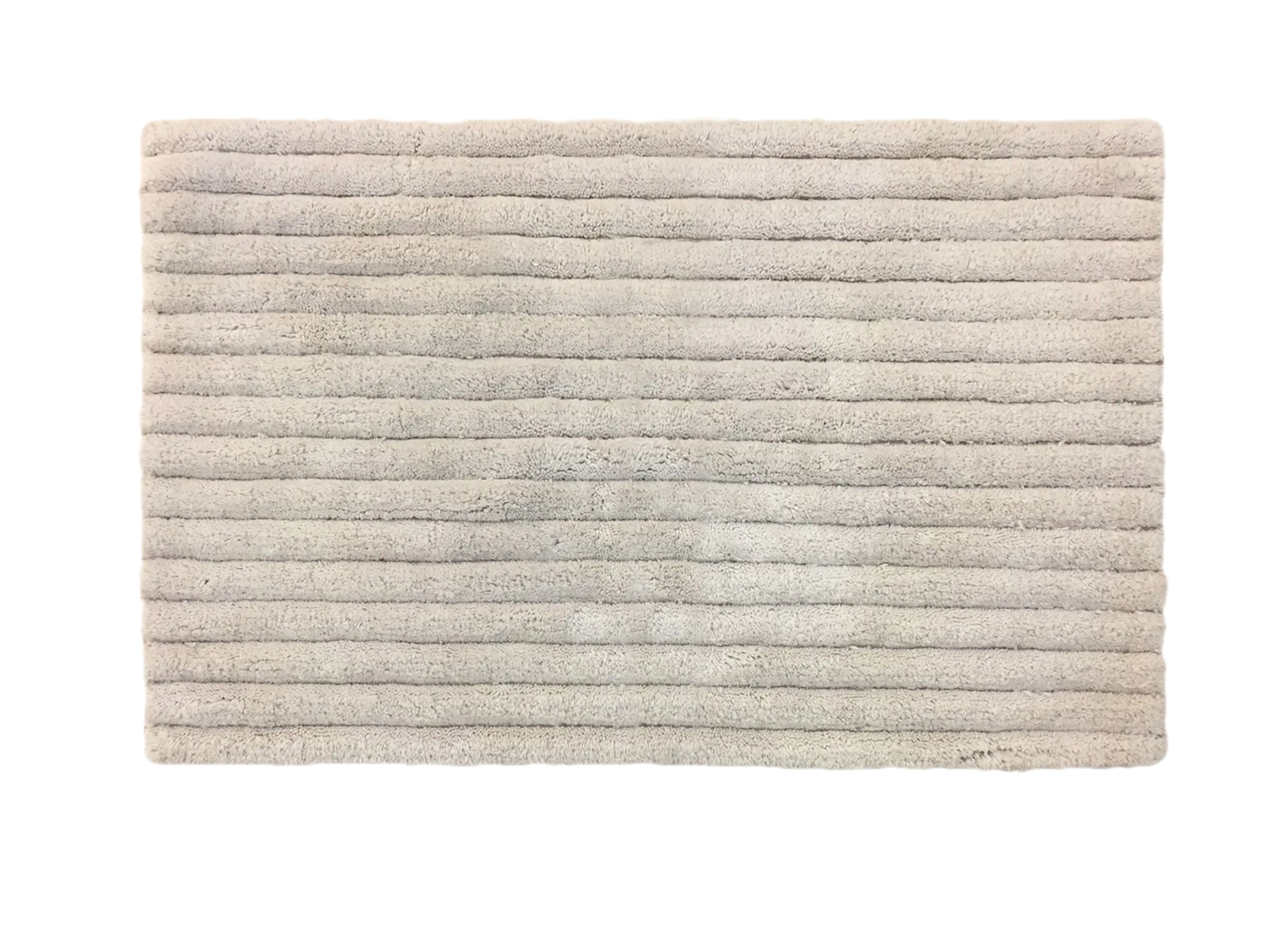 TrendLine Badteppich beige Baumwolle 80 x 50 cm