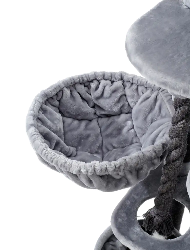 Nobby Kratzbaum Kyla H 209 cm hellgrau