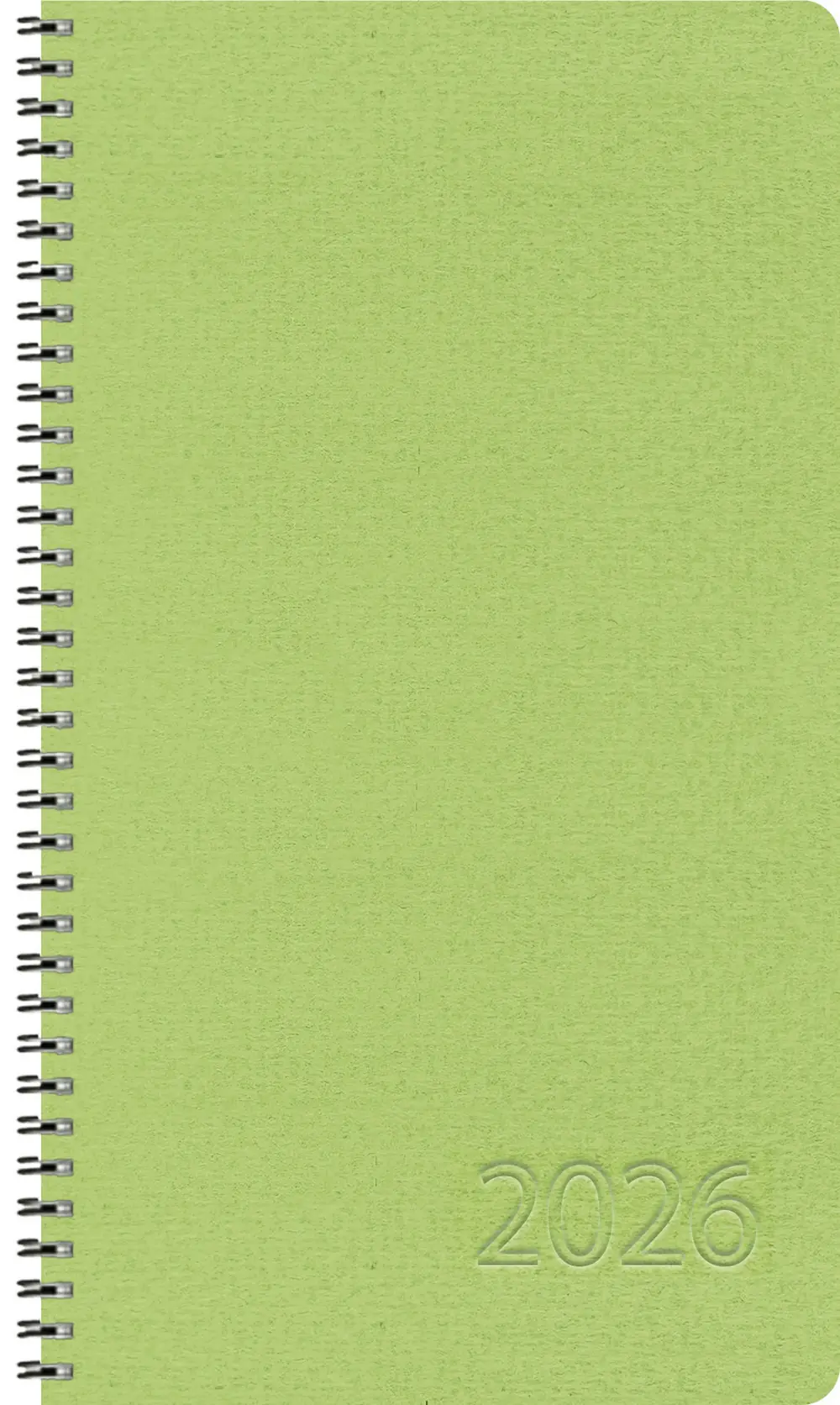 Korsch Taschenkalender Wochentimer Small 2026 grün