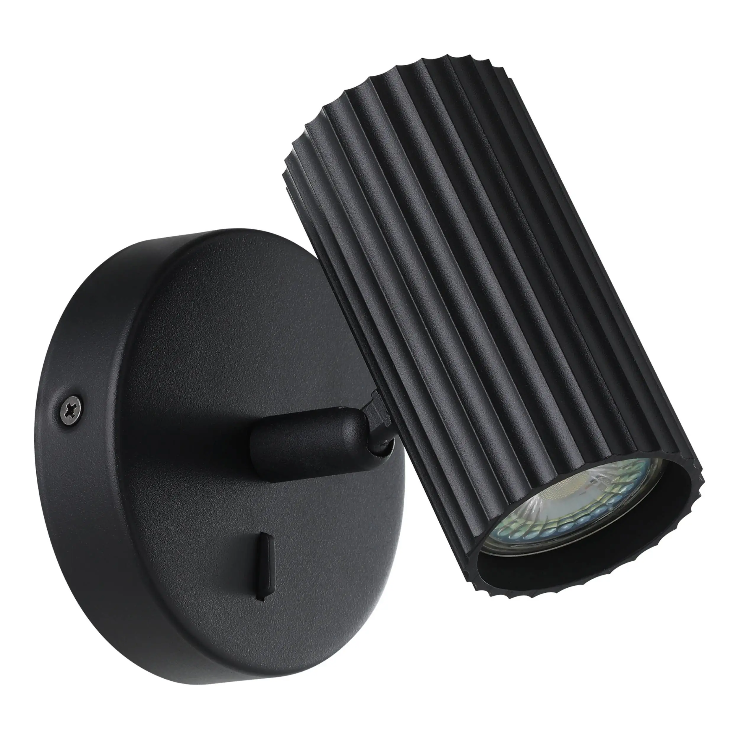 Eglo Wandleuchte Portillo schwarz 13 x 11 cm