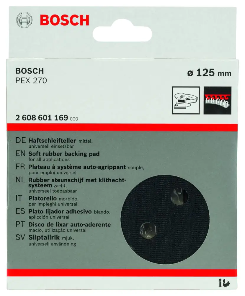 Bosch Schleifteller für PEX 270 125 mm Bosch Schleifteller für PEX 270 125 mm