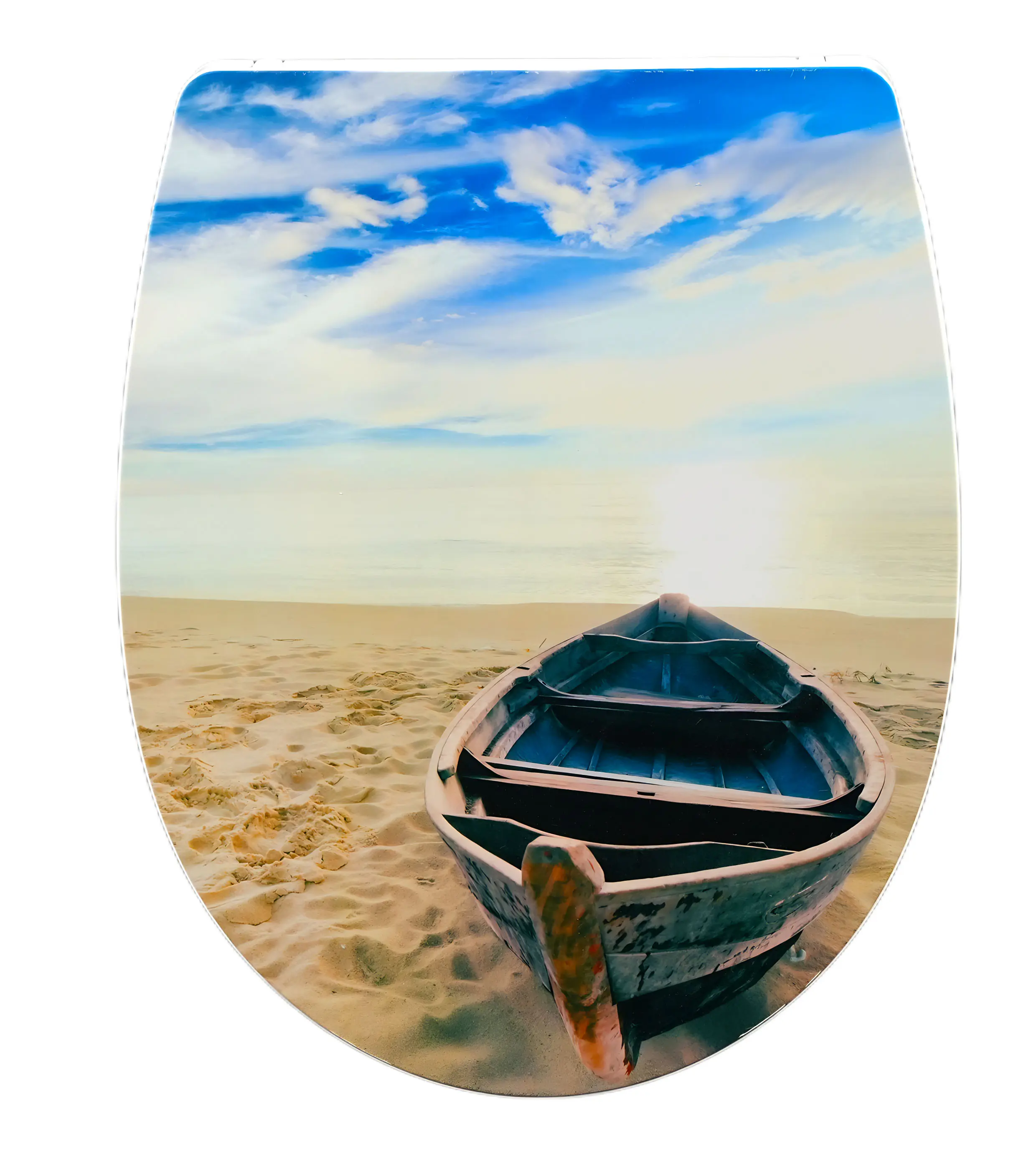 Primaster WC-Sitz mit Absenkautomatik Holzboot