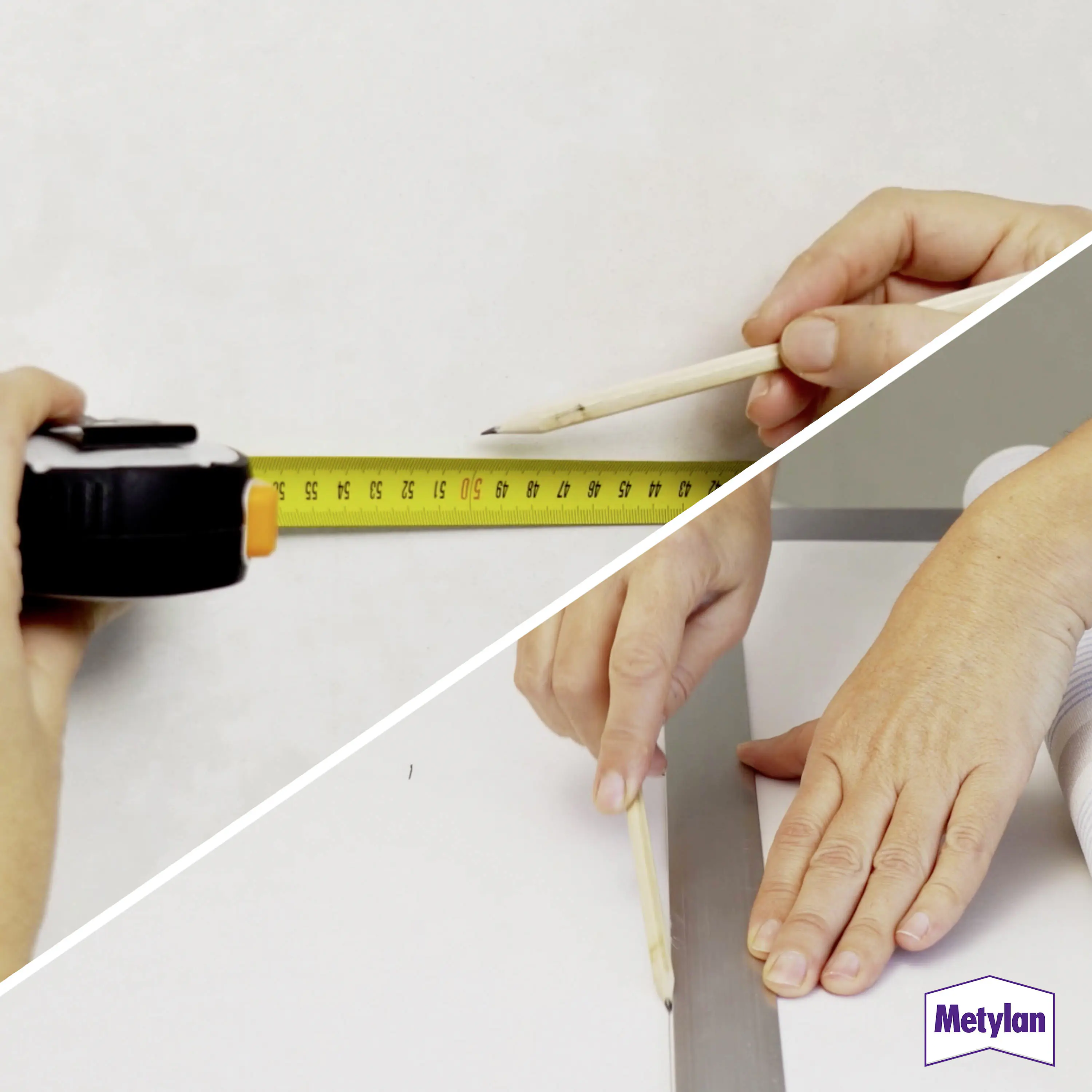 Metylan Raufaser Tapetenkleister 360 g Paket, trocknet transparent