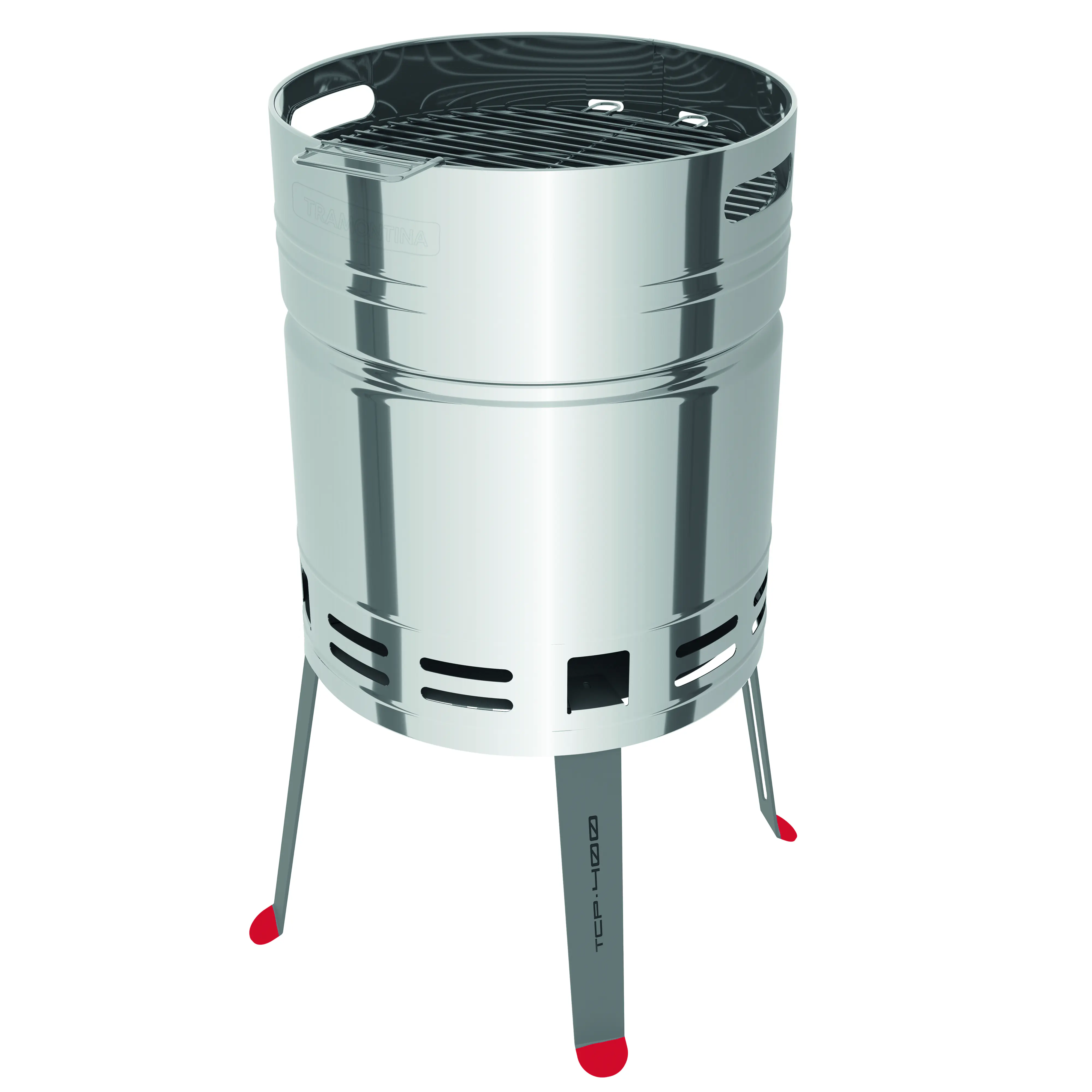 Tramontina Grillfass Cerveja, 41cm Ø, H: 75,5cm, Edelstahl