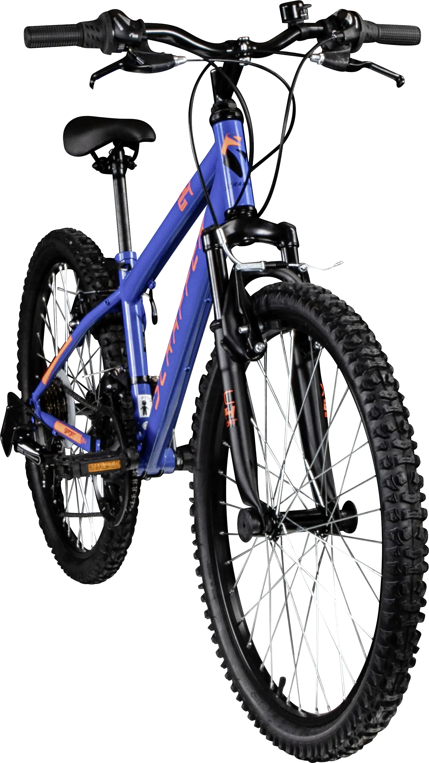 Scrapper Mountainbike XC SPORT 24 2.1 BT 24 Zoll RH 34cm 18-Gang blau orange Scrapper Mountainbike XC SPORT 24 2.1 BT 24 Zoll RH 34cm 18-Gang blau orange