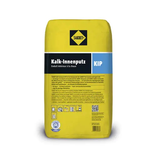 Sakret Kalk Innenputz KIP altweiß, 30 kg Sakret Kalk Innenputz KIP altweiß, 30 kg
