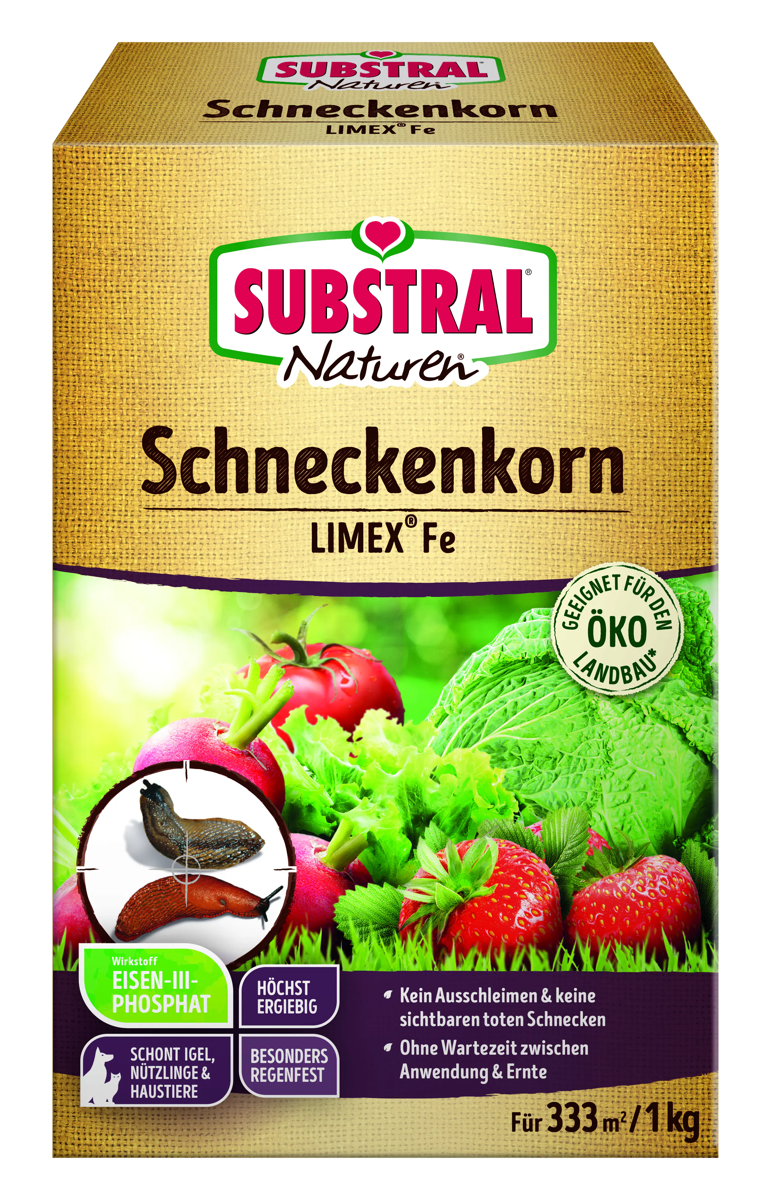 Substral Naturen Schneckenkorn Limex Fe 1 kg