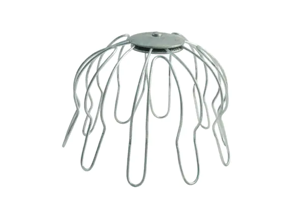 Marley Laubfangkorb NW 100 mm, titan-zink