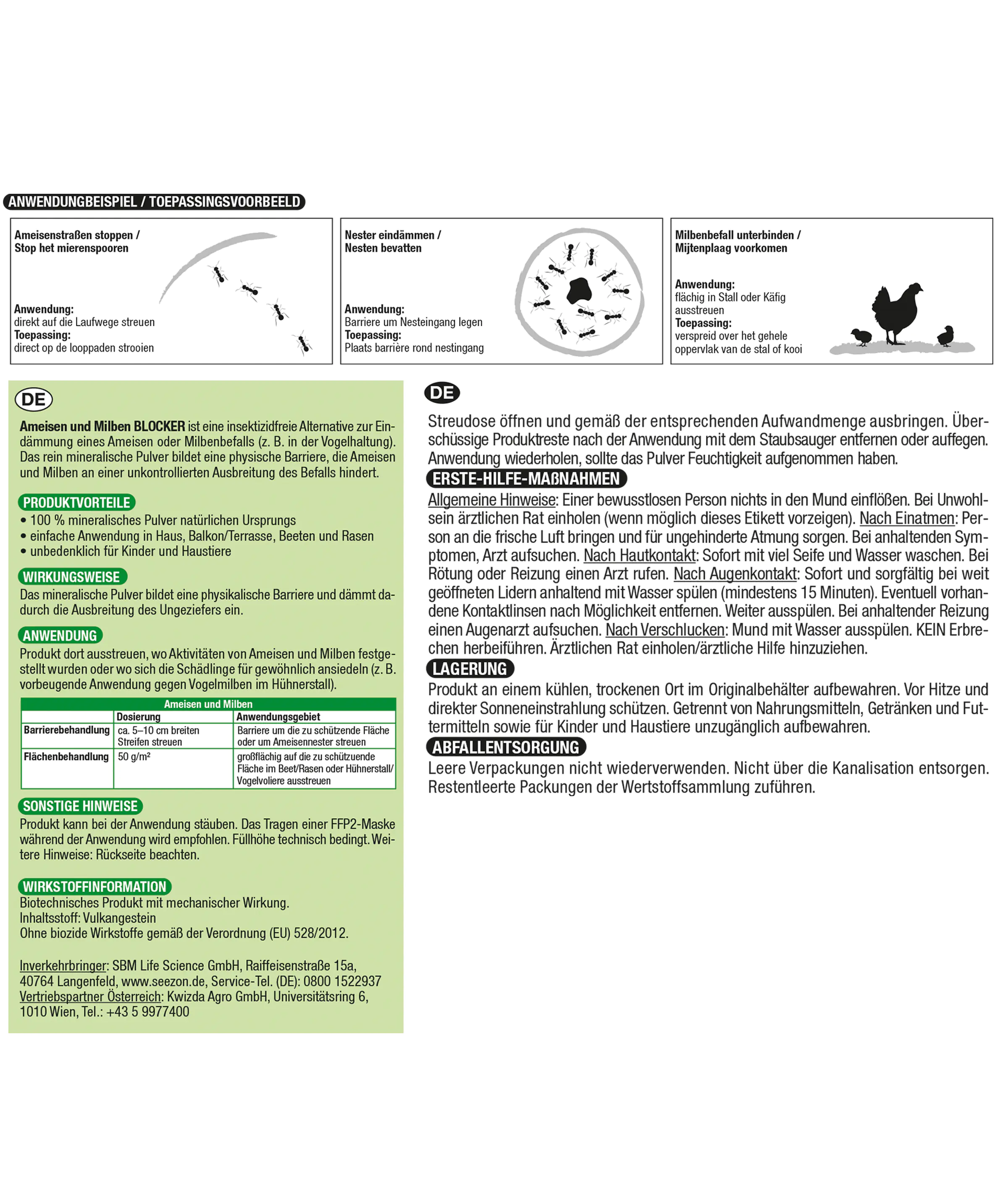 Protect Home Ameisen & Milben Blocker 200 g Protect Home Ameisen & Milben Blocker 200 g