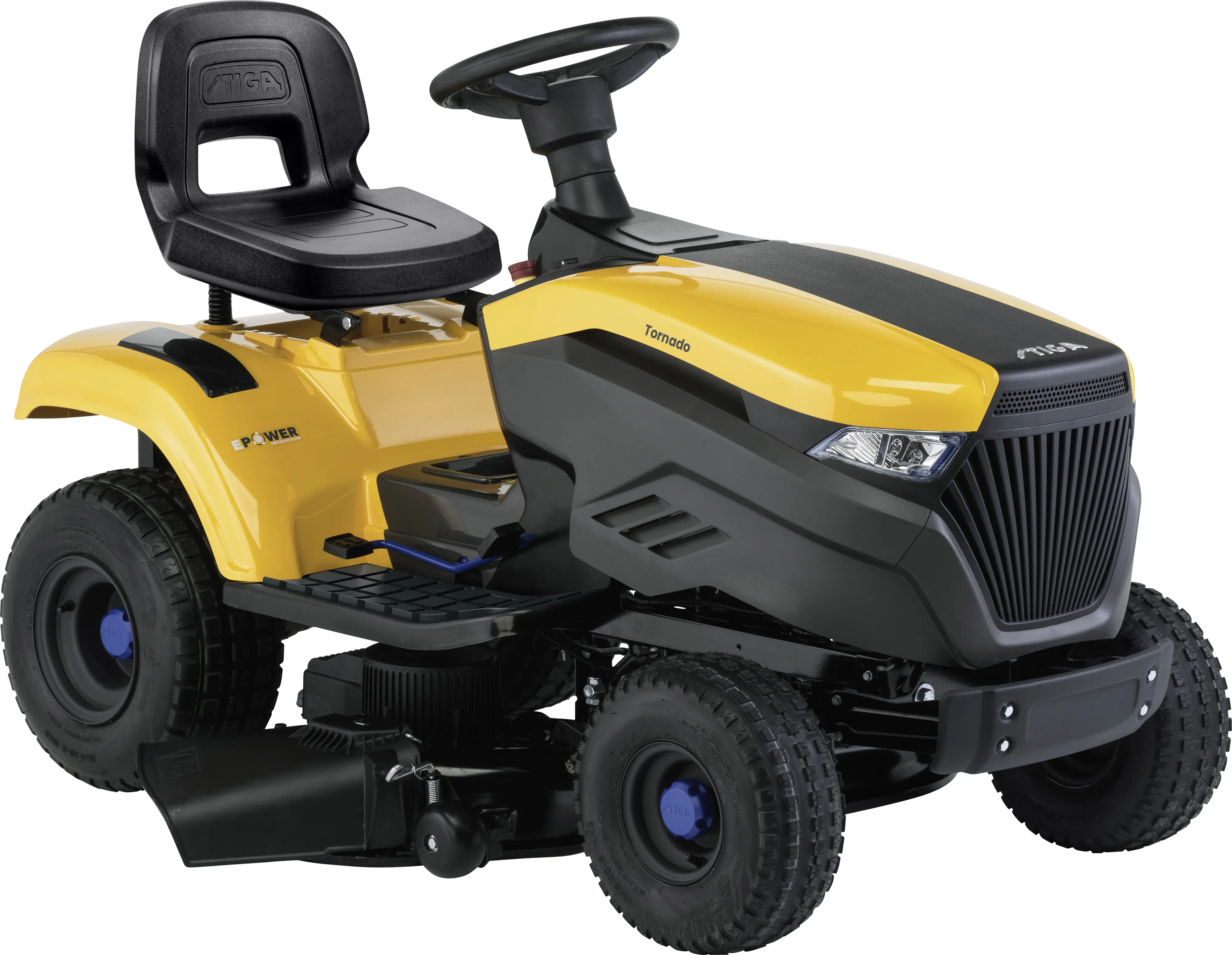 Stiga Akku Rasentraktor Tornado 598e, 48 V, 98 cm Schnittbreite