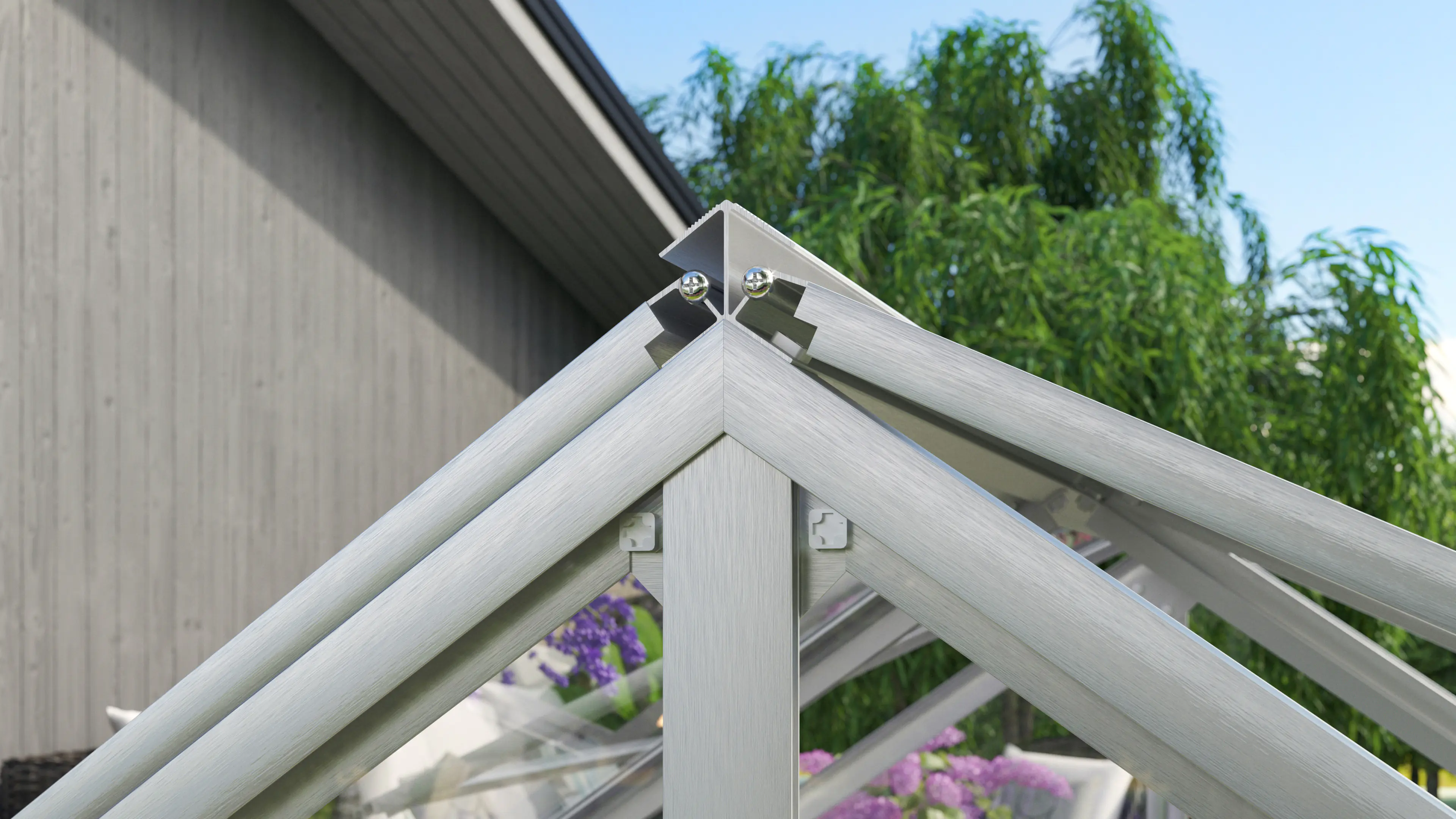 Vitavia Hochfrühbeet Zola 89 x 124 x 71 cm 3 mm Sicherheitsglas