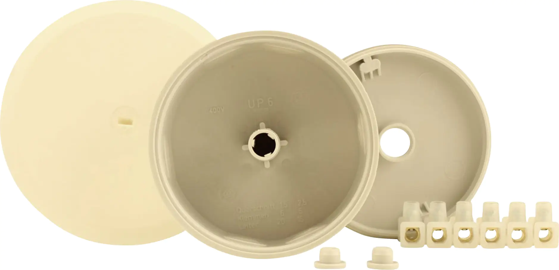 SPELSBERG Unterputz-Abzweigdose rund mit Deckel IP54 32mm SPELSBERG Unterputz-Abzweigdose rund mit Deckel IP54 32mm