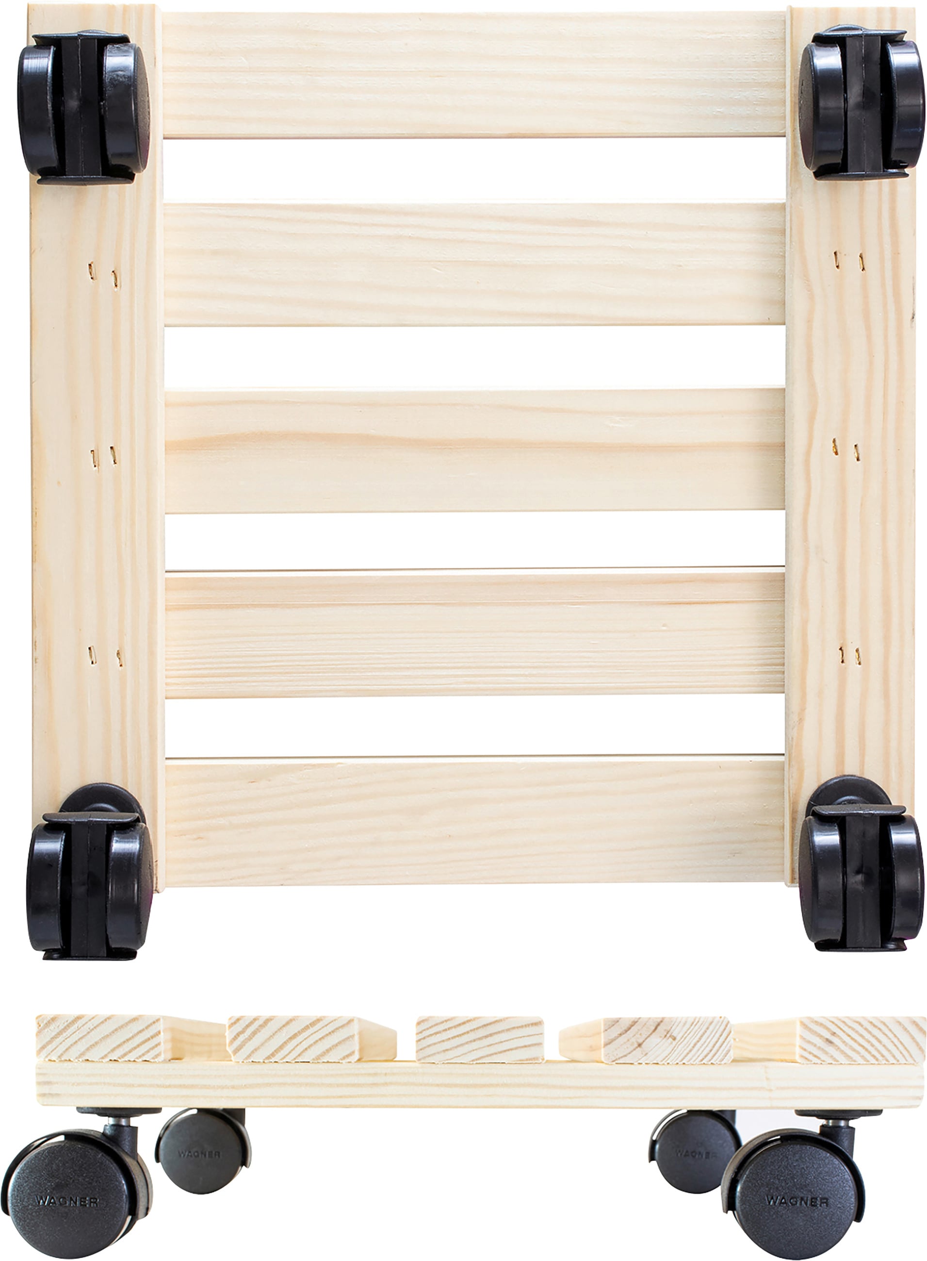 Wagner Multiroller Holz 30 x 30 cm natur