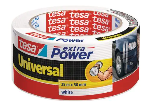 tesa Klebeband extra Power Universal tesa Klebeband extra Power Universal 25 m x 50 mm, weiß