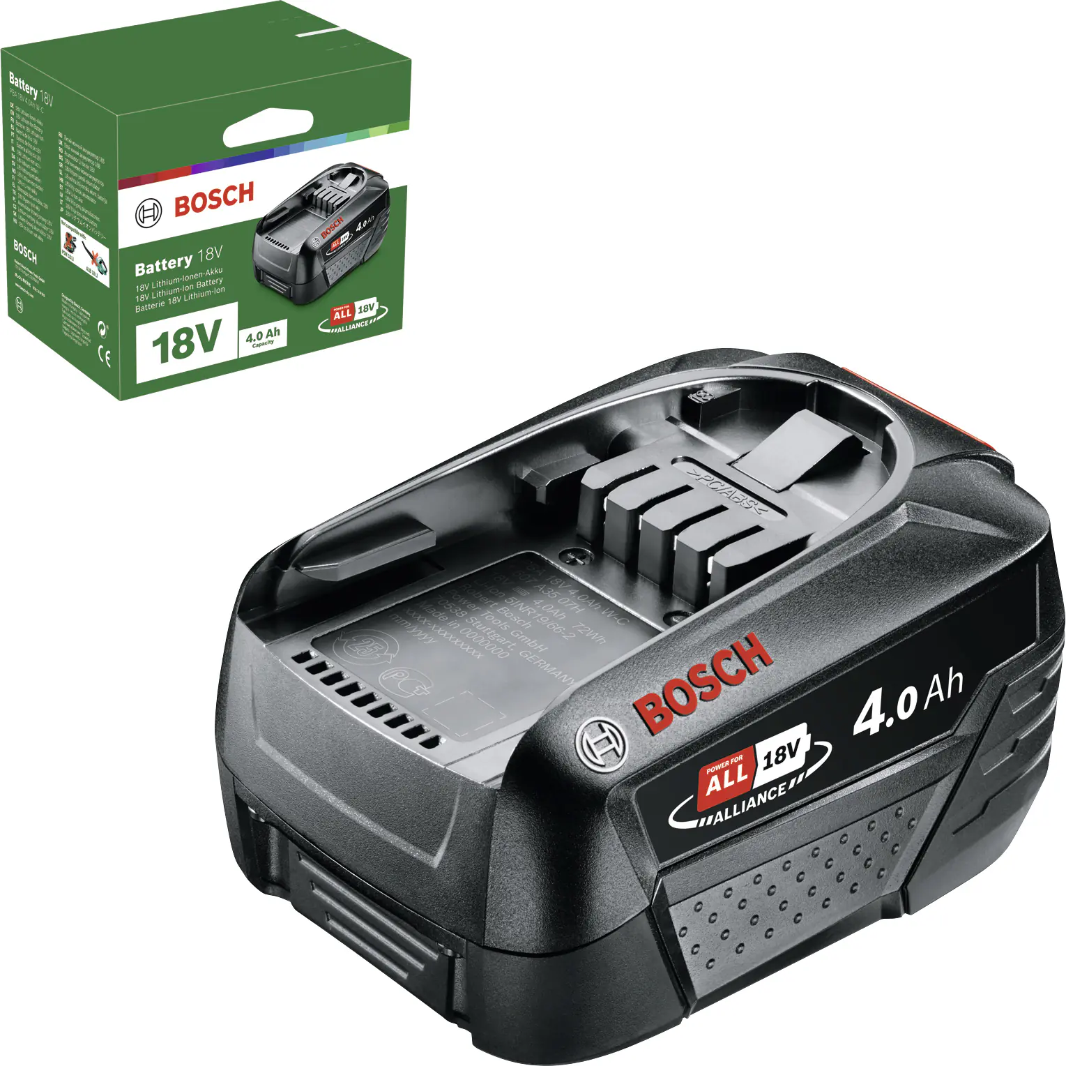Bosch Ersatz-Akku PBA 18 V 4 Ah