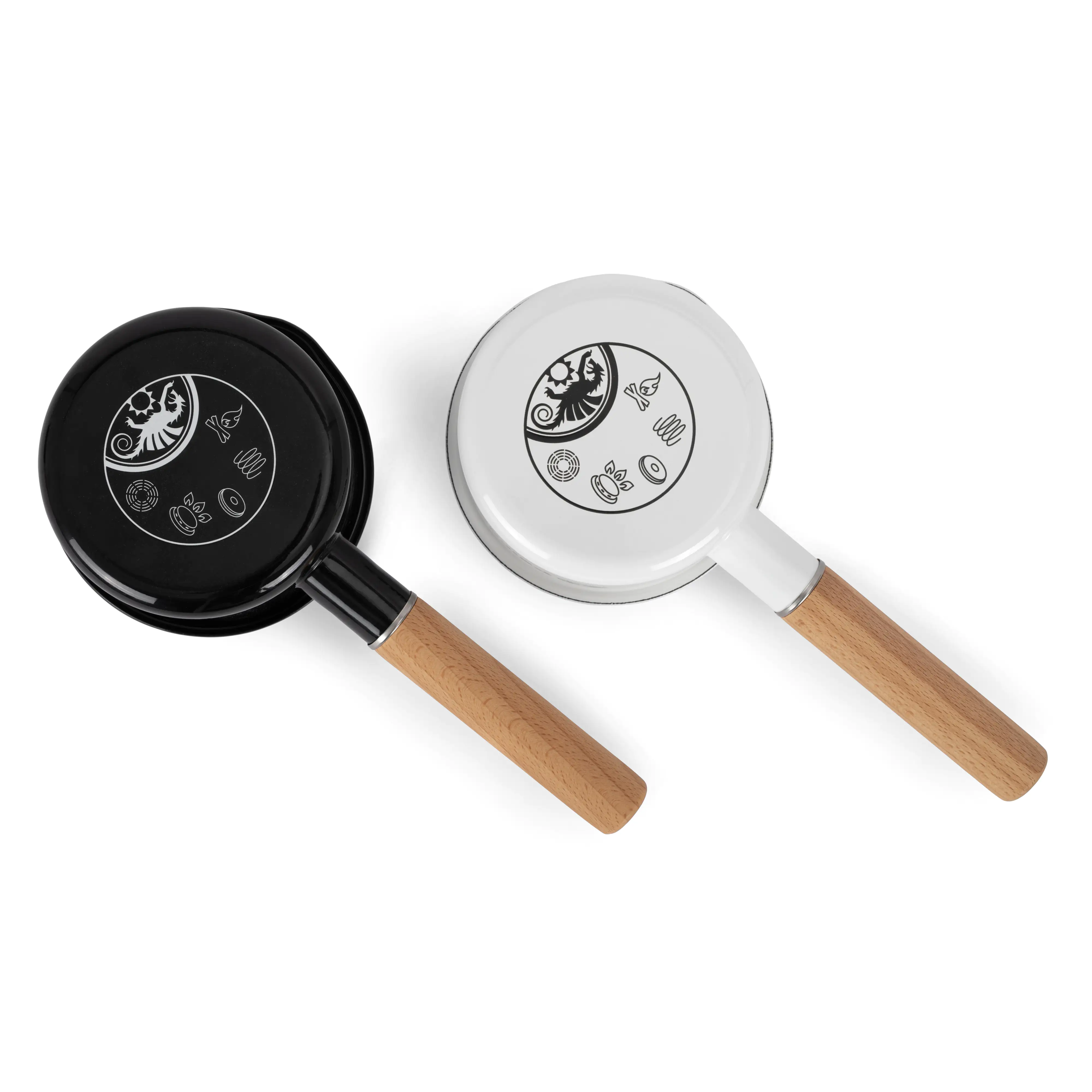 Petromax Stieltopf Emaille 0,5 Liter weiss Petromax Stieltopf Emaille 0,5 Liter weiss