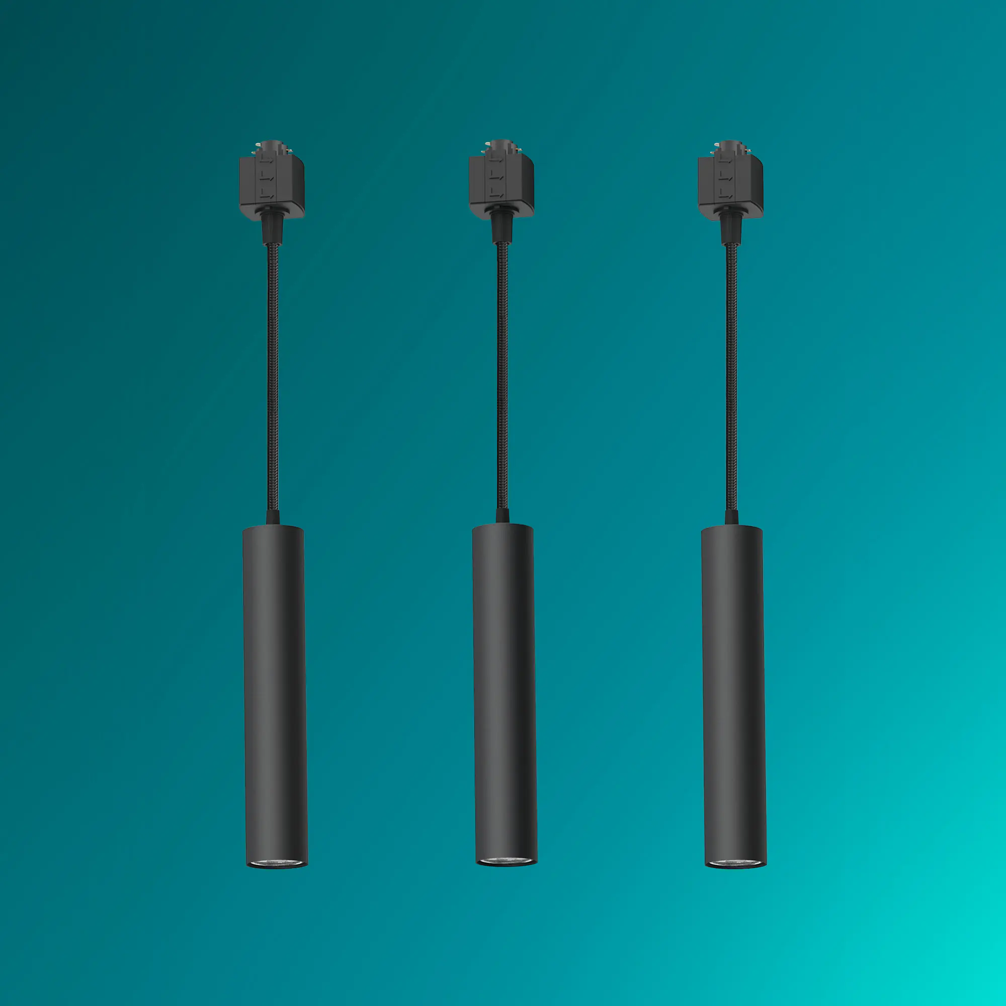 Philips Pendelleuchte 3er Pendel Paxie Easy Link schwarz