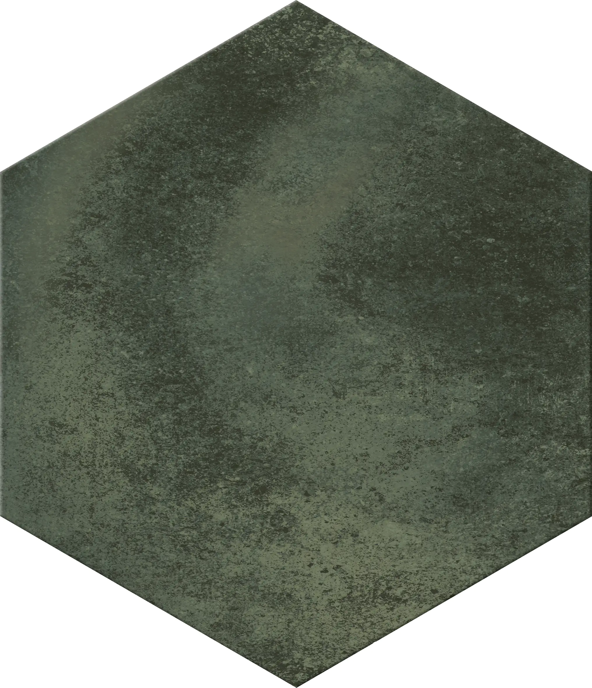 Feinsteinzeug Hexagon Jungle Green 21,5 x 25 cm grün Feinsteinzeug Hexagon Jungle Green 21,5 x 25 cm grün