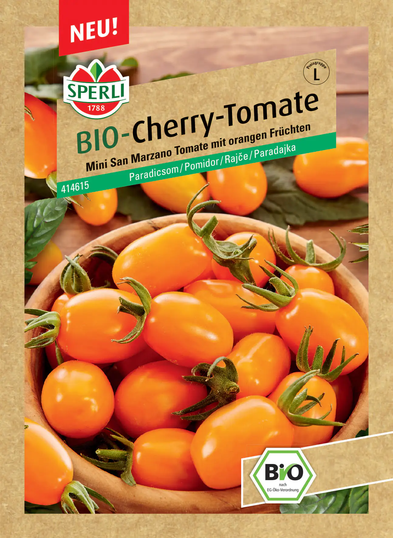 Sperli BIO Cherry-Tomate Ormato (BOL-T-4701) Sperli BIO Cherry-Tomate Ormato (BOL-T-4701)