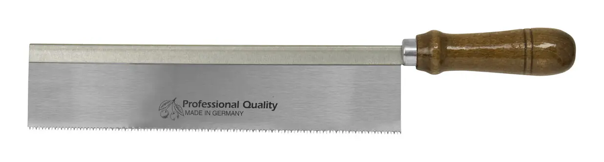 Kirschen Feinsäge 250 mm gerade Ausführung Stahlrücken
