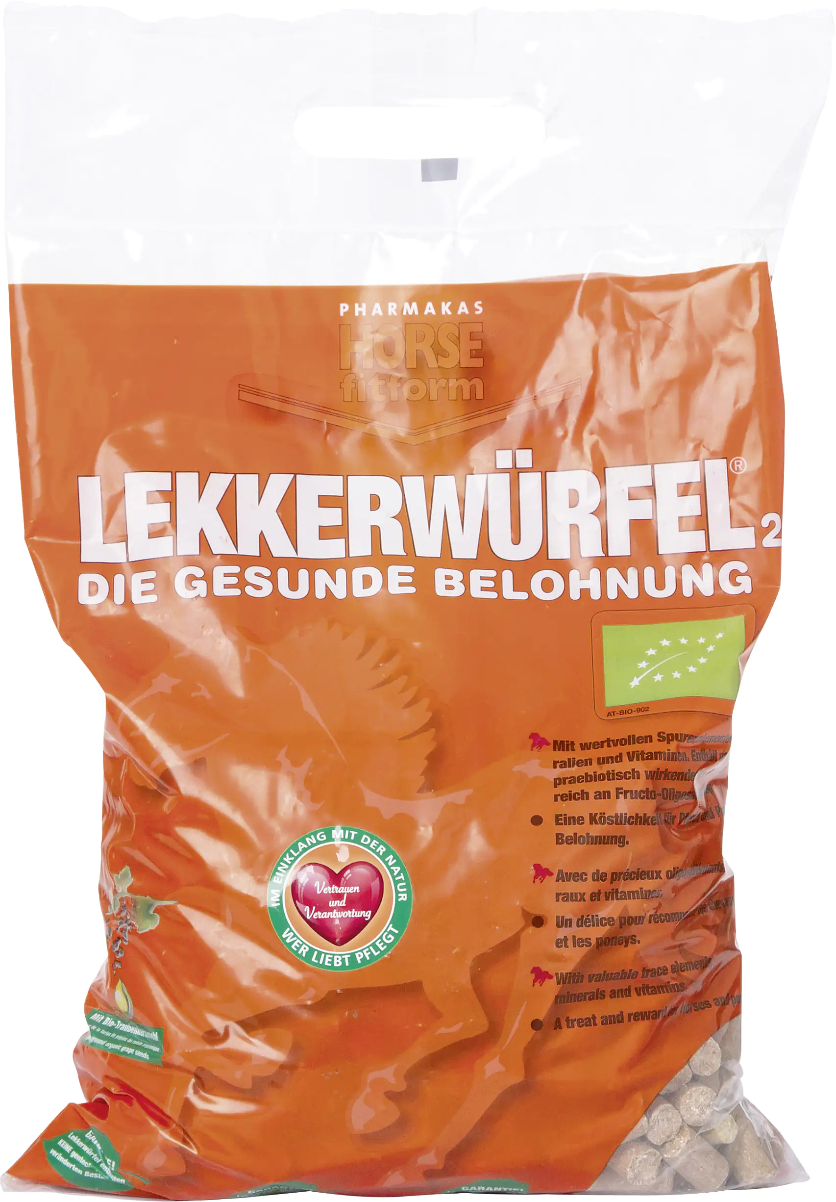 4005611001015 Kerbl Pferdeleckerli Lekkerwürfel 2.0 3 kg
