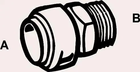 Cornat Übergangsnippel Ø 18 mm / 1/2"