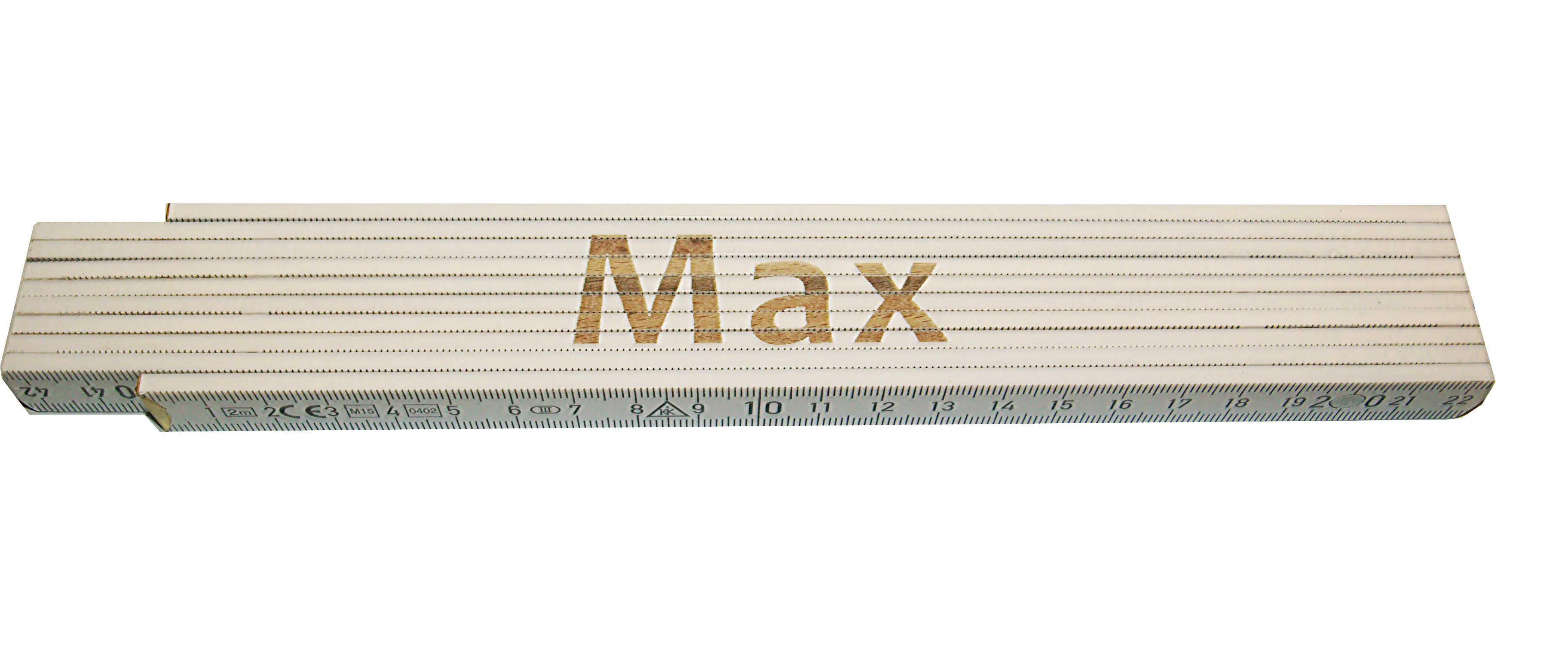 Zollstock Max 2 m weiß
