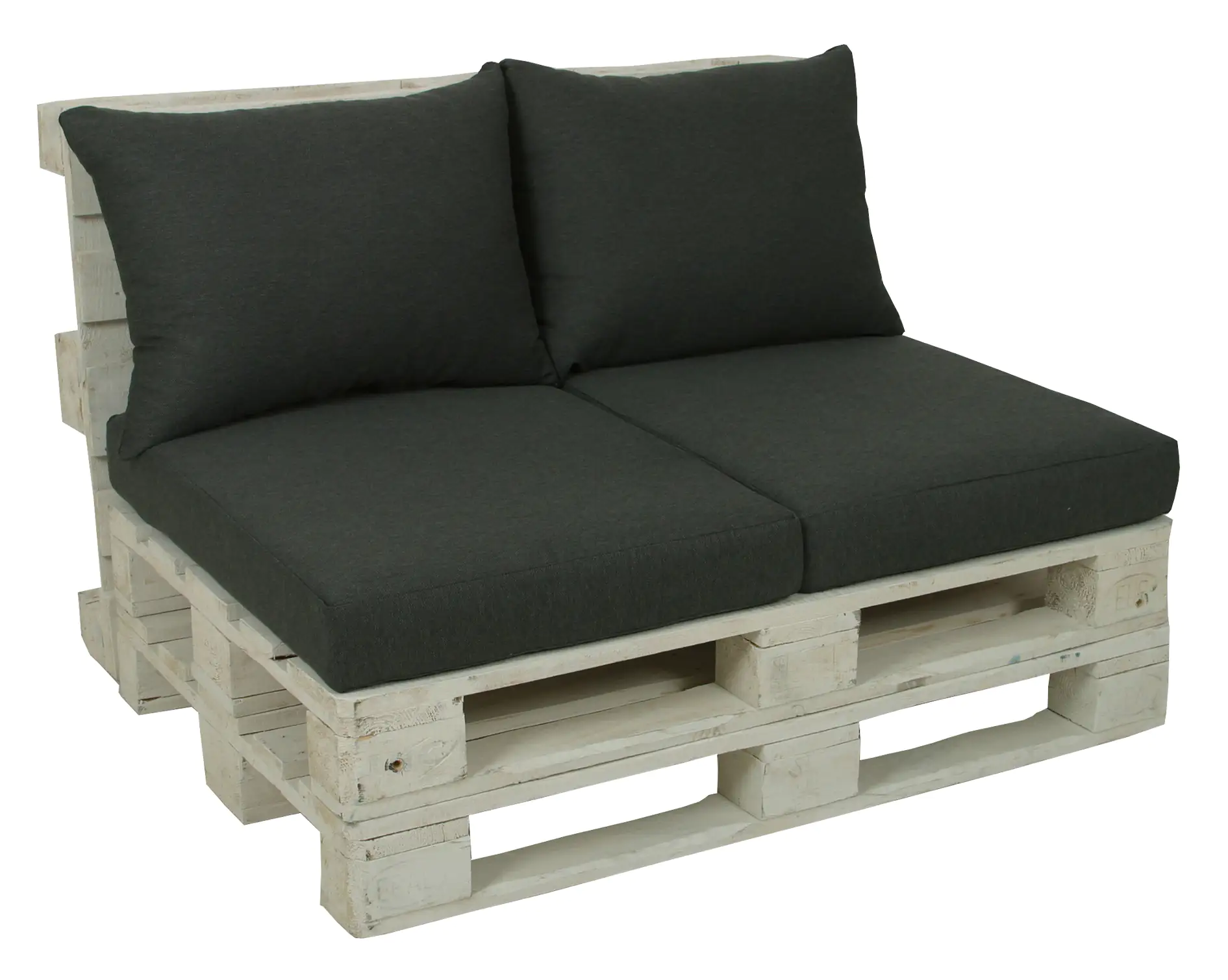 Go-De Loungekissen-Set 80 x 60 x 12 cm, anthrazit Go-De Loungekissen-Set 80 x 60 x 12 cm, anthrazit