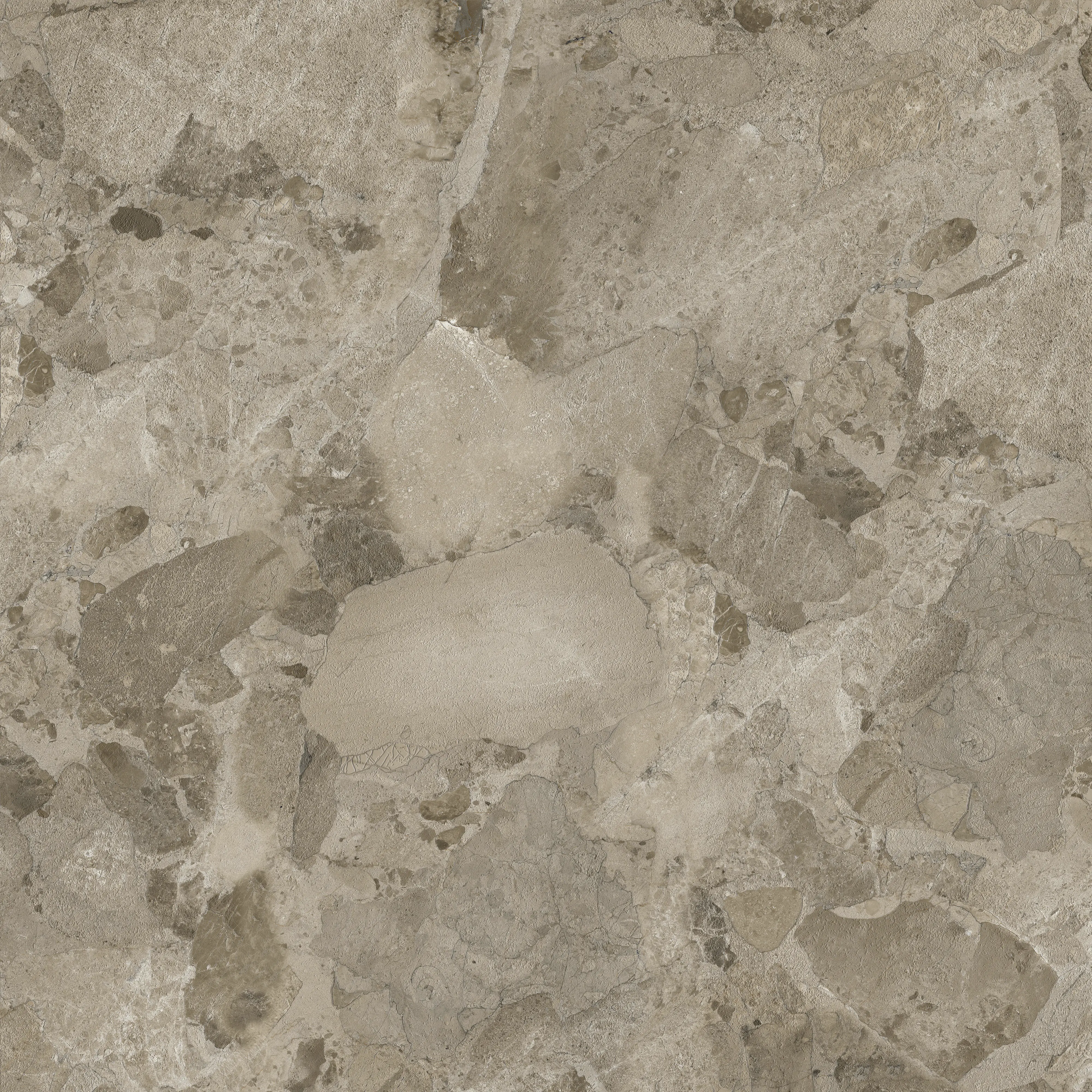 Bodenfliese Feinsteinzeug Coppo di Como 60 x 60 cm taupe
