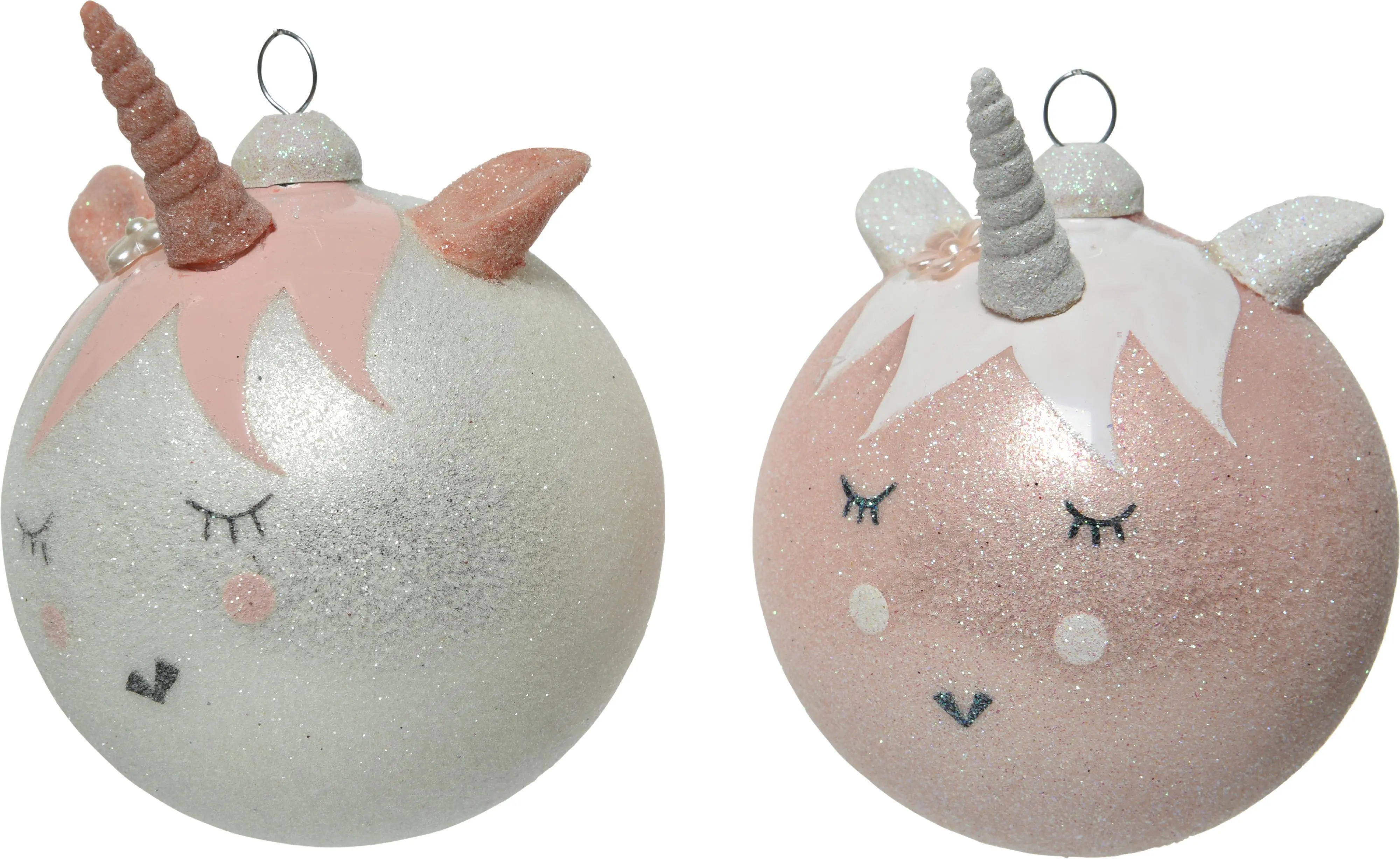 Kaemingk Glaskugel Einhorn Ø 8 cm Kaemingk Glaskugel Einhorn Ø 8 cm